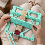 Personalized 3D-Printed Portable Loom Weaving Kit with Name Daily Use Travel Birthday Christmas Gift for Weavers Craft Beginners