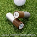 Personalised Golf-Themed Monogram Golf Ball Stamp with Name and Tin Box Golf Club Game Day Birthday Gift for Golf Lovers