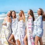Serviette de plage surdimensionnée à séchage rapide, personnalisée et amusante sur le thème du mah-jong, avec prénom – Cadeau idéal pour les vacances d'été ou une fête sur la plage, destiné aux amateu