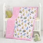 Personalized Classic Winnie the Pooh Soft Dot Blanket with Embroidered Name Nursery Bedding Decor Birthday Baby Shower Gift for Newborn New Mom
