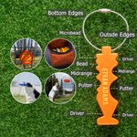 Personalized Disc Golf Repair Tool with Text Disc Golf Accessory Outdoor Activity Birthday Gift for Disc Golf Players Lovers