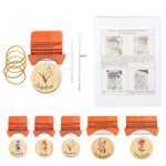 Personalized Birth Flower Small Speedweve Darning Loom with Name Handheld Mending Tool Birthday Gift for Sewing Lovers Mom Darning Enthusiasts