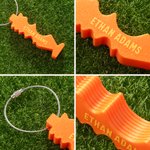 Personalized Disc Golf Repair Tool with Text Disc Golf Accessory Outdoor Activity Birthday Gift for Disc Golf Players Lovers