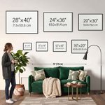Personalized Abstract Graffiti Art Photo Large Canvas Prints with Text Home Decor Father's Day Birthday Gift for Father Family