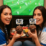 Personalized Soccer Game Day Cupcake Topper with Name Party Supplies Game Day Birthday Gift for Soccer Players