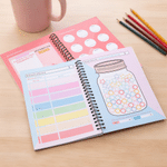 Personalized Love Heart Funny Text Spiral Notebook with Name Daily Use Sports Gift for Friend Fitness People