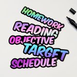 Personalised Retro Colourful Gradient Whiteboard Classroom Magnet with Text  Interactive Teaching Tool Back to School Gift for Teacher