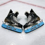 Personalised Hockey Skate Guards with Name Number and Logo Blade Covers Skate Soakers Protective Soakers Gift for Players