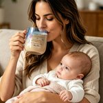 Personalized Birth Flower 3D Heart Ornament Heat Resistant Glass Mug with Name First Mother's Day for Daughter