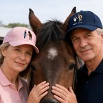Personalized Cartoon Character Horse Back View Baseball Cap with Name Daily Wear Birthday Gift for Friends Horse Lovers