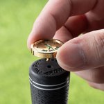 Personalised Monogram Golf Club ID Meta Marker with Initial and Name Golf Accessories Birthday Sports Gift for Golf Players