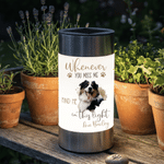 Personalised Watercolour Paw Print Photo Solar Garden Light with Name Garden Decor Memorial Sympathy Gift for Pet Owners