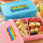 Personalized Multicolour Graffiti Name Waterproof Stickers Labels Back to School Birthday Gift for Boys Girls