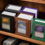 Personalized Multicolor 3D Printed Card Storage Box with Name Daily Use Board Game Birthday Gift for Card Lover Collector TCG Player