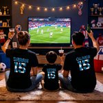 Personalisiertes Deutschland WM 2026 T-Shirt mit Namen & Nummer | Splash-Ink-Design | 100% Baumwolle | Fankleidung | Spieltag Geschenk für Fußballfans