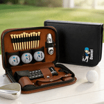 Personalized Cartoon Character Golf Organizer Pouch and Golf Tools Set with Name Golf Field Use Father's Day Birthday Gift for Golf Lovers