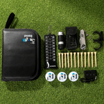 Personalized Cartoon Character Golf Organizer Pouch and Golf Tools Set with Name Golf Field Use Father's Day Birthday Gift for Golf Lovers