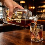 Personalized Firefighter Whiskey Decanter Set with Name and Glasses Retirement Appreciation Gift for Firefighters