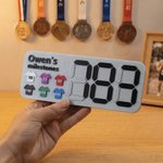 Personalised 3D-Printed Parkrun Milestone Tracker Ornament with Name Run Counter Birthday Gift for Parkrun Runners