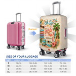 Personalized It's A Girls Trip Luggage Cover with Name Fits 18-32 Inches Suitcase Travel Use Vacation Birthday Gift for Besties Travel Lovers