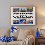 Personalized Photo Canvas Prints with Name and Text Ship from USA End of Season Birthday Gift for Coach
