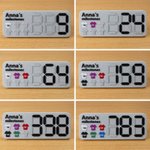 Personalised 3D-Printed Parkrun Milestone Tracker Ornament with Name Run Counter Birthday Gift for Parkrun Runners