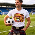 Camiseta personalizada de algodón 100% con el nombre y el número de la selección nacional de fútbol con salpicaduras de tinta de colores Regalo de día de partido de la Copa Mundial para los aficionado
