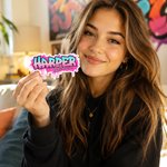 Imán para la nevera personalizado con nombre y diseño de graffiti multicolor: decoración para el hogar y la oficina; regalo ideal para fiestas y cumpleaños, para familiares y amigos