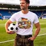 Personalisiertes Deutschland WM 2026 T-Shirt mit Namen & Nummer | Splash-Ink-Design | 100% Baumwolle | Fankleidung | Spieltag Geschenk für Fußballfans