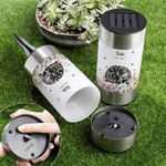 Personalized 3D Floral Pet Photo Solar Garden Light with Name and Date Garden Decor Memorial Sympathy Loss of Pet Gift for Pet Lovers