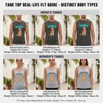 Personalised Cute Cat Dog Pet Photo Design Loose Fit Breathable Tank Top with Text Daily Wear Pet Party Birthday Gift for Pet Owner