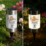 Personalized Pet Photo Paw Print Solar Garden Light with Name and Text Garden Decor Memorial Sympathy Gift for Family Pet Owners