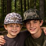 Personalised Camouflage Adjustable Baseball Cap with PU Leather Name Tag Sport Accessories Birthday Gift for Brother Boy