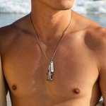 Personalized Realistic Shark Necklace with Name Daily Wear Birthday Anniversary Gift for Shark Lover Diving Lover Surf Lover