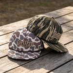 Personalised Camouflage Adjustable Baseball Cap with PU Leather Name Tag Sport Accessories Birthday Gift for Brother Boy