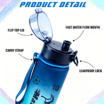 Botella de agua personalizada con diseño de animales y pelotas multicolores, con nombre y número. Regalo de cumpleaños para equipos de entrenamiento al aire libre, ideal para jugadores, entrenadores y