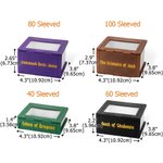Personalized Multicolor 3D Printed Card Storage Box with Name Daily Use Board Game Birthday Gift for Card Lover Collector TCG Player