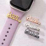 Personalized Birthstone Cute Multicolour Stethoscope Watch Band Charm with Initials Nurse Appreciation Gift for Nurses Doctors Medical Students