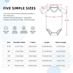 Personalised Multi-Colour Heart Bone Paw Print 100% Cotton Baby Bodysuit with 1-5 Photos and Name Birthday Baby Shower Gift for Newborn