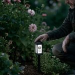 Personalized Forever in My Hearts Waterproof Photo Solar Garden Light with Name and Year Garden Decor Memorial Sympathy Gift for Family Friend