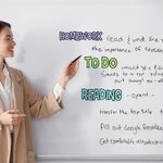 Personalized Multicoloured Whiteboard Classroom Magnets with Text Interactive Teaching Tool Back to School Gift for Teacher