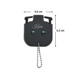 Compteur de coups de golf personnalisé avec nom - Cadeau d'anniversaire pour les amateurs de golf