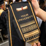 Personalized Catholicism Graduation Soft Sash with Name School and Year Graduation Ceremony Gift for Graduates