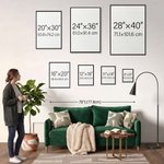 Personalizado dibujado a mano Doodle estilo de mascotas Foto Impresiones en lienzo con nombre Regalo de cumpleaños para el amante del animal doméstico