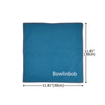 Texto Personalizado Foto Aceite Removedor Shammy Bowling Ball Cleaner Cloth Bowling Alley Accesorio Regalo de cumpleaños para Bowling Player Lover