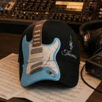 Personalized Guitar Design Adjustable Baseball Cap Music Festival Music Studio Use Birthday Gift for Guitarist Guitar Lover