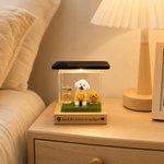 Personalized 3D Holographic Digital Pet House with Text Interactive Tech Memorial Anniversary Gift for Cat Dog Lovers