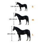 Personalisiertes Pferdehalfter mit Fleece-Nasenschoner | Namensstickerei | Schaumstoffpolster | Reitzubehör | Reitsport Geburtstag Geschenk für Reiter