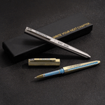 Personalized Retro Screw Structure Titanium Alloy EDC Pen with Text Daily Writing Birthday Anniversary Gift for Men EDC Enthusiasts