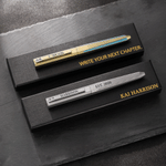 Personalized Retro Screw Structure Titanium Alloy EDC Pen with Text Daily Writing Birthday Anniversary Gift for Men EDC Enthusiasts